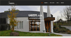 Desktop Screenshot of gabzdyl.cz